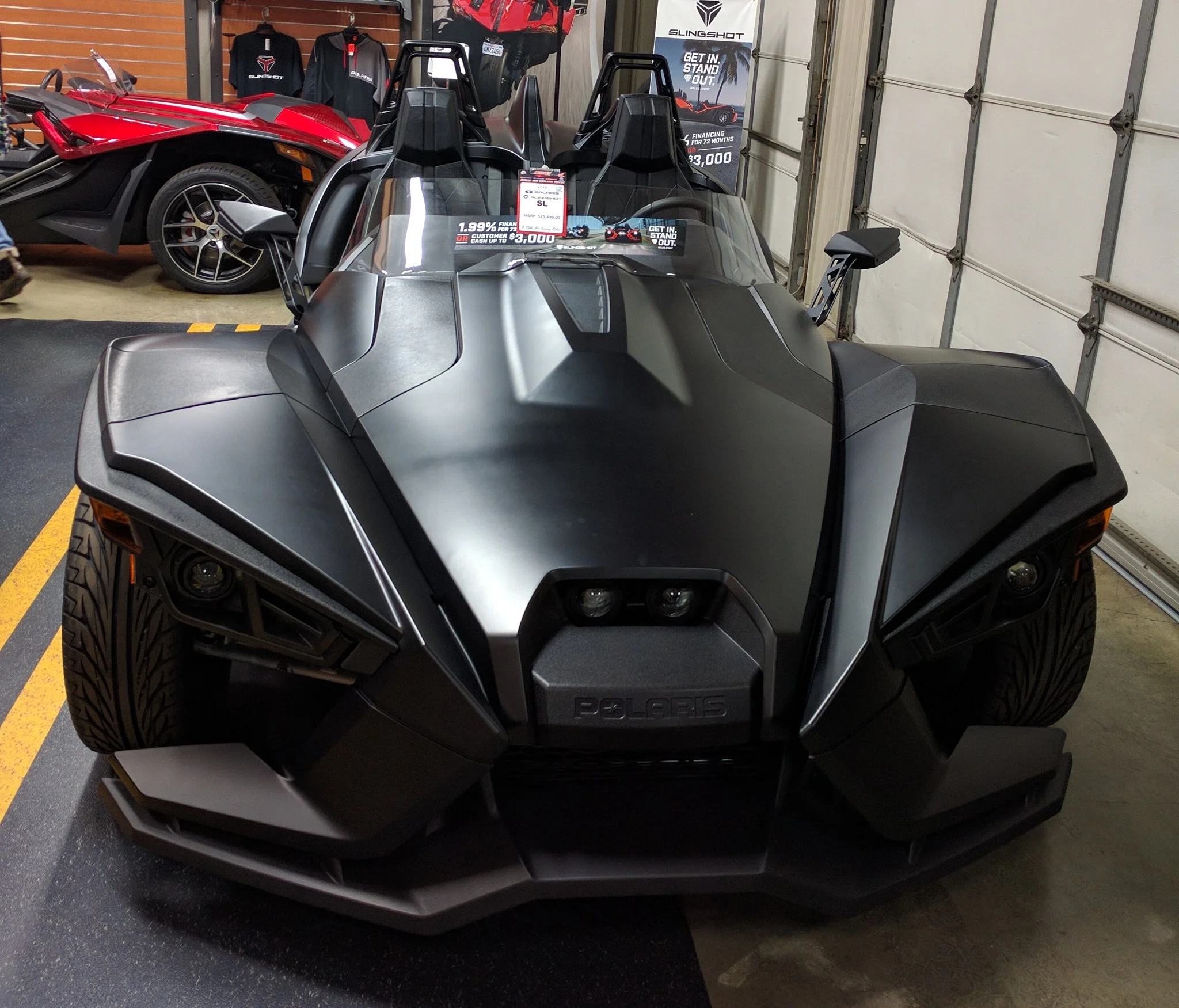 Polaris slingshot black 2